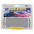 Trimbrite Race Stripe- 6 in. x 20 ft. Silver T1312